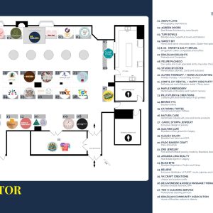 Mapa do Evento