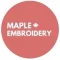 Maple-Embroidery